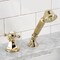 Kingston Brass KSK4302BXTR Transfer Valve Set For Roman Tub Filler, Polished Brass KSK4302BXTR - alternate 4